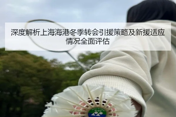 深度解析上海海港冬季转会引援策略及新援适应情况全面评估 | Bwin sports